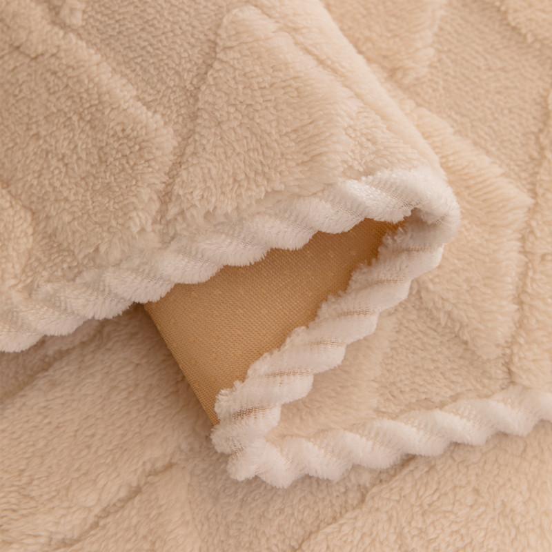 Утолщенный плюшевый чехол для дивана, сплошной цвет, нескользящая подушка, комбинированный диван-полотенце для мебели для гостиной, современный домашний декор