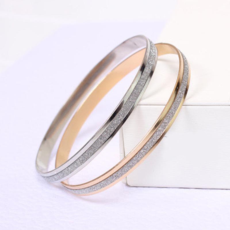 Модный элегантный матовый браслет-обруч Женские ювелирные аксессуары Браслет KTJ