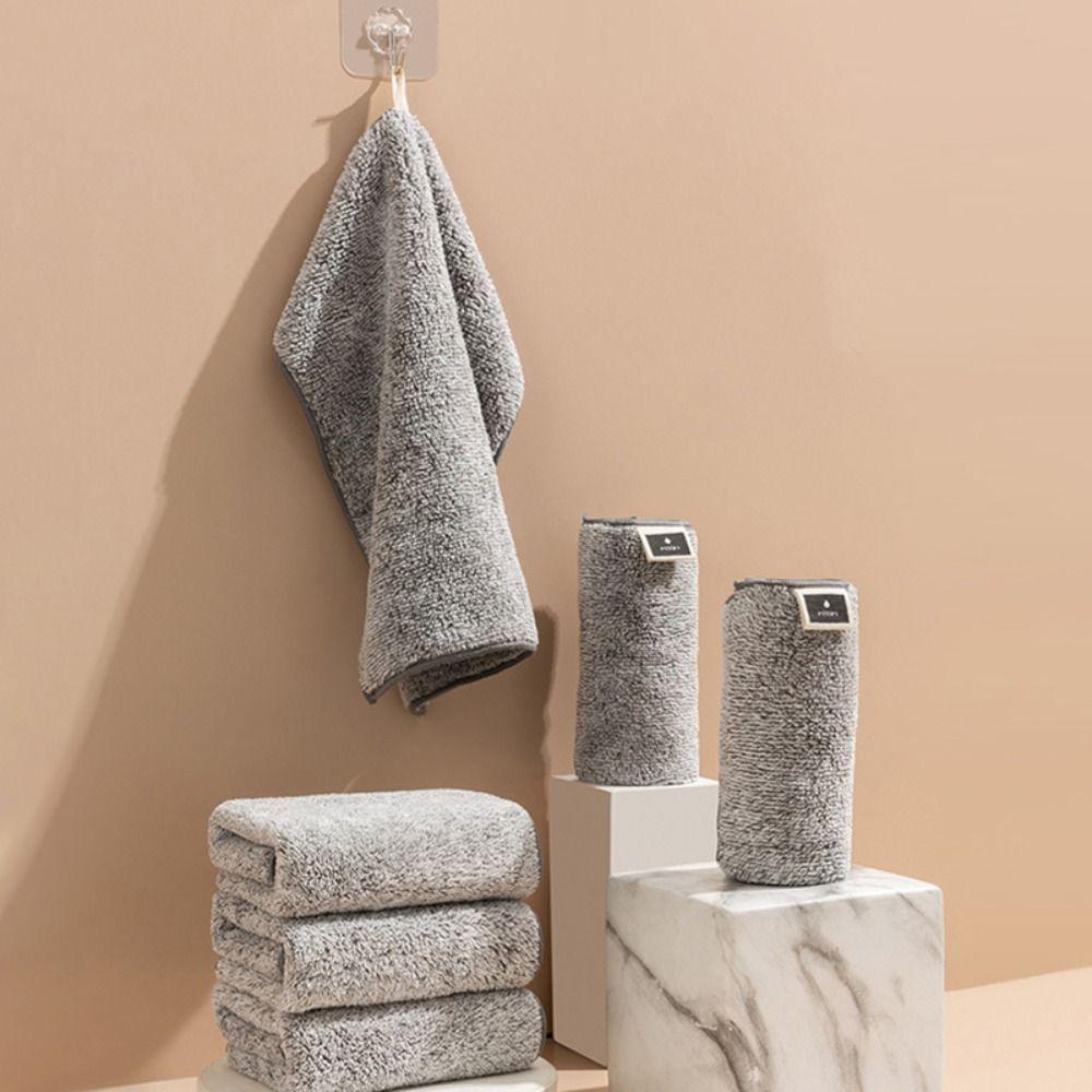 Washing Cloth Absorbent No Shedding Microfiber Dishcloth Dish Towel Kitchen Towel Cleaning Cloth