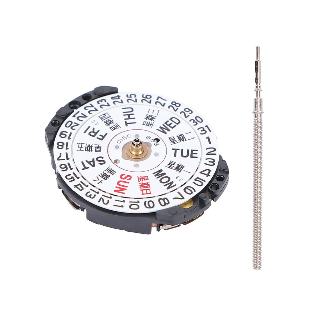 VX83 Quartz Watch Movement Day Date Replacement Watch Parts Watch Repairing Movement