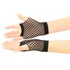 1Pair Womens Short Fishnet Net Gloves Fingerless Mesh Gloves Punk