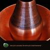 TLXT Hand-Hammered Purple Copper Divided Hot Pot