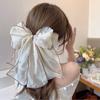 Chiffon Bow Hairpin Net Yarn Bowknot Hairpin Elegant Bow Hair Clip Women