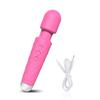 Powerful Oral Clit Vibrators USB Charge Av Magic Wand Vibrator Anal Massager Adult Sex Toys For Women Safe Silicone Sex Products
