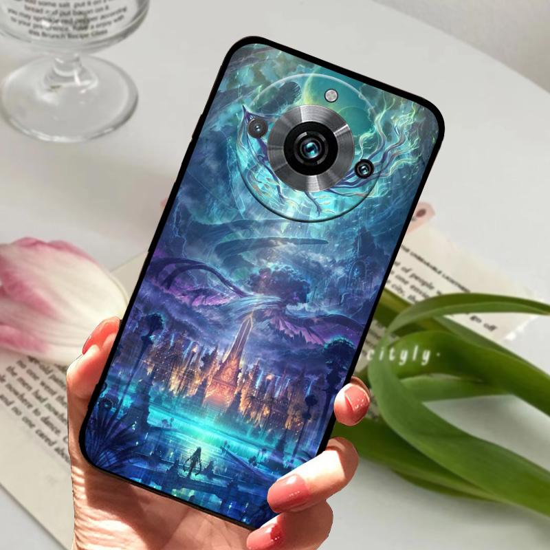 Чехол для Realme 11 Pro Plus Силиконовый Ударопрочный Мягкий ТПУ Чехол для Телефона Для Realme 11 11Pro+ 5G Funda Realme11 Pro Capa Мультяшный