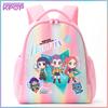 For K-pop Backpack Daypack Student Anime Schoolbag Candy Bag for Lightweight and casual travel Birthday Gift