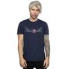 Marvel Mens Falcon And The Winter Soldier Captain America Logo T-Shirt