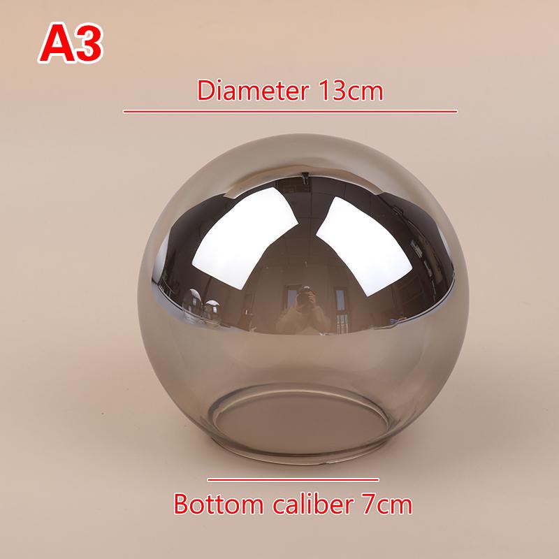 D13Cm D15Cm Стеклянный абажур для замены люстры Magic Bean, подвесного светильника, стеклянного абажура с винтовой крышкой