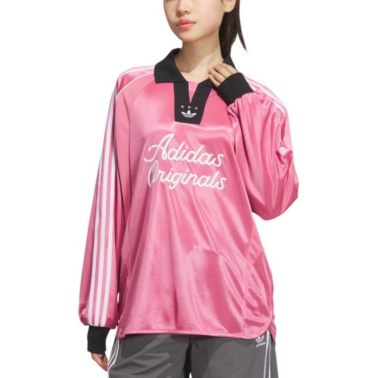 adidas Оригиналы Весна/Лето 2024 Поло Унисекс Розовое JD1128