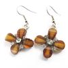 [B7179] - Brown 'Princesa' Earrings