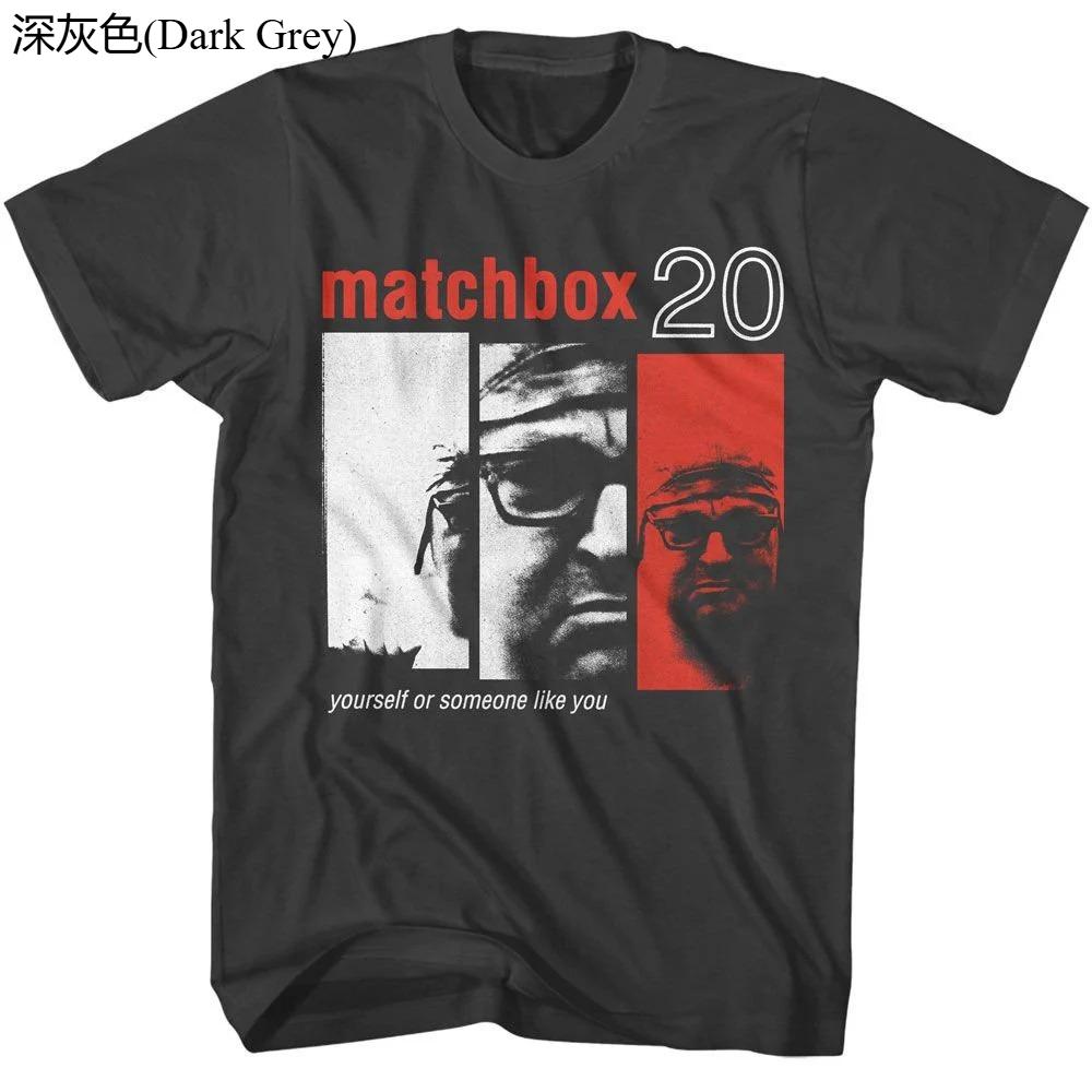 Matchbox Twenty Футболка 'Yourself Or Smoke' Летняя Унисекс и Женская Свободная и Дышащая Футболка Топ