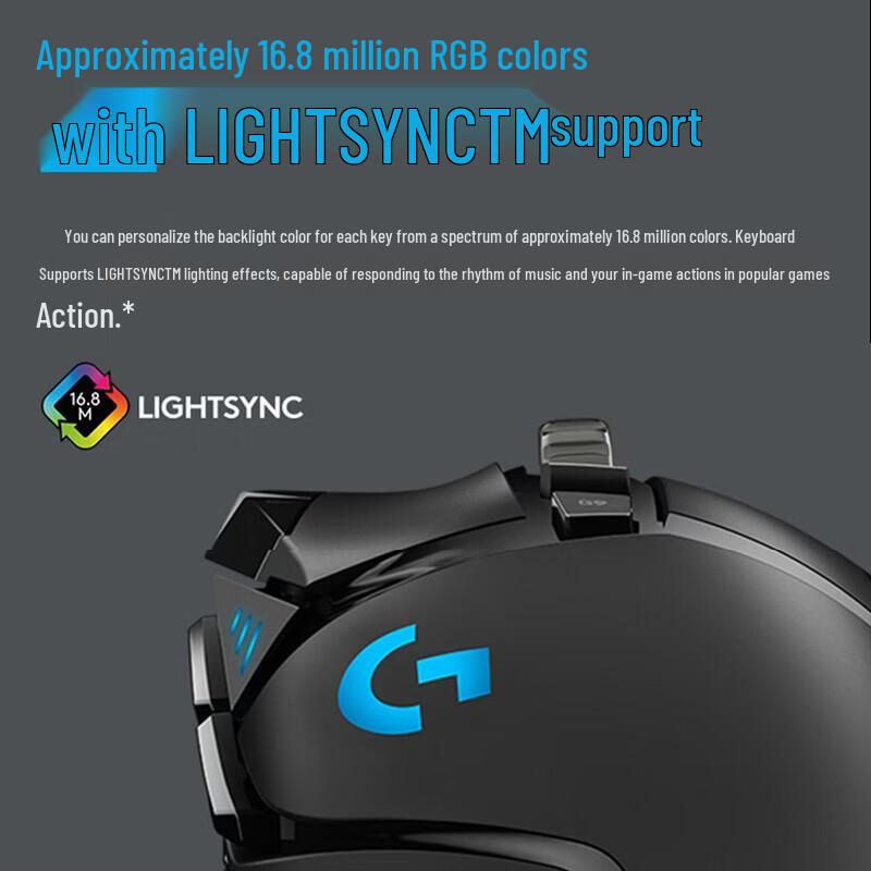 Logitech G502 HERO RGB Wired Gaming Mouse