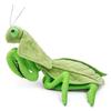 Lilizzhoumax Praying Mantis Plush Toy Behind the Leaf, Super Soft, Realistic Large Praying Mantis Plush Toy, Cute and Fun, Party, Home Decoration,