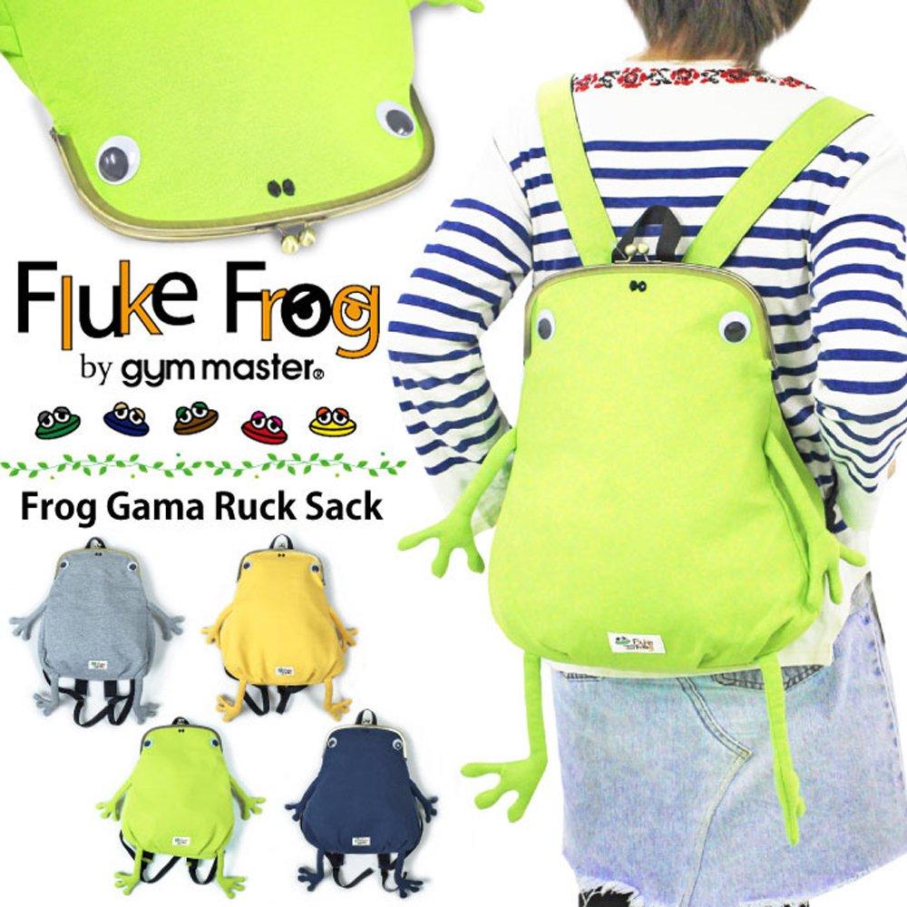 Frog Clasp Gamaguchi Backpack G321357 Lime [Gym Master] (41 Green)