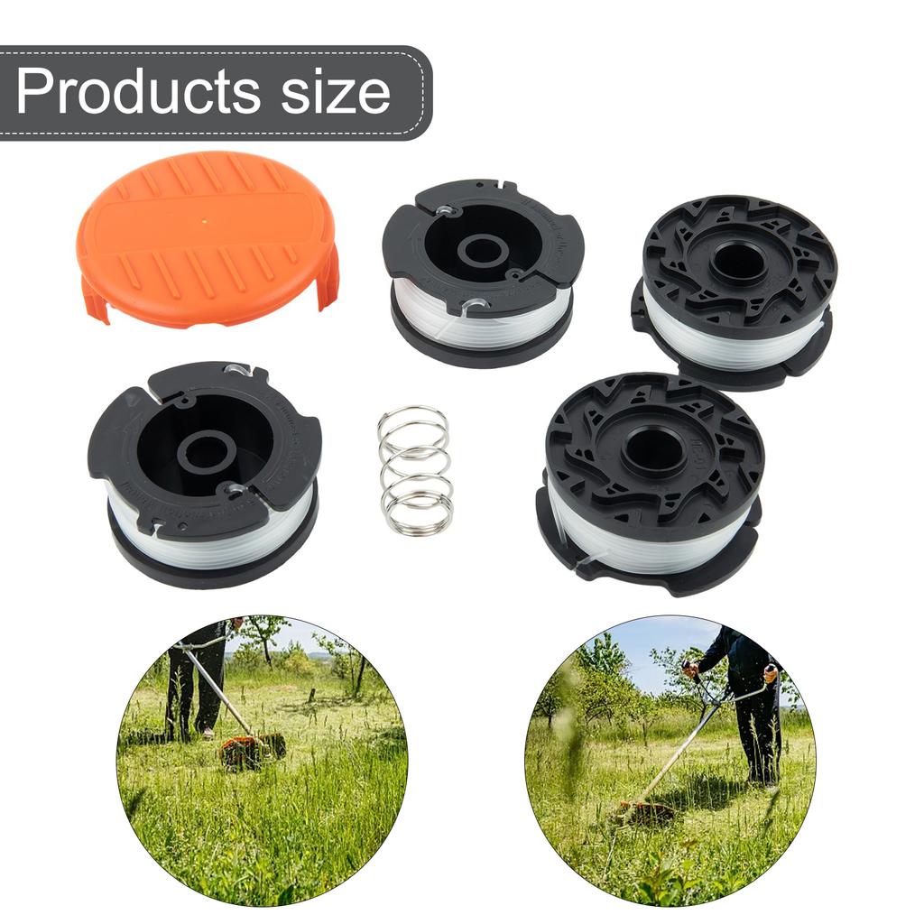 Highly Match Spools Lawn Mower With Feathers 1 Set