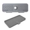 Silicone Sink Splash Guard Drain Mat Soap Rack Holder Faucet Draining Pad for Kitchens Bathrooms RVs