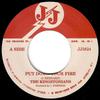 7-дюймовая пластинка KINGSTONIANS Put Down Your Fire JJ3824 JJ Records 2011 UK Регги Ска Даб Б/У