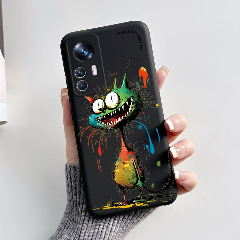 Для Xiaomi Mi 12T 12 T Pro Чехол Милый Панда Жидкий Силикон Чехлы для Телефона Для Xiaomi Mi 12T 12 Mi12 T 12X Lite Pro Мягкий Чехол