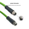 4-контактный кабель промышленного Ethernet M8 с кодировкой D