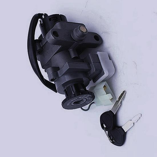 Замок зажигания с ключом CK125T-2D-3L для Deyiben Teng Haomai 125 и Jingli Fengli GP110
