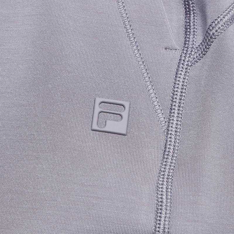 Fila Серия для фитнеса Простая Удобная Повседневная Универсальная Вязаная Длинная Юбка Женские юбки Темно-фиолетовый Серый A11W621304FGY