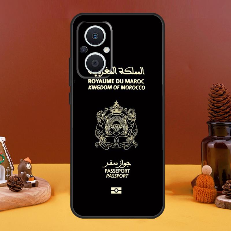 Чехол с изображением флага Марокко и герба для OPPO Reno 8T 4Z 5Z 10 Pro 11 F 4 5 6 7 8 Lite OPPO Find X5 X6 Pro X2 X3 Lite