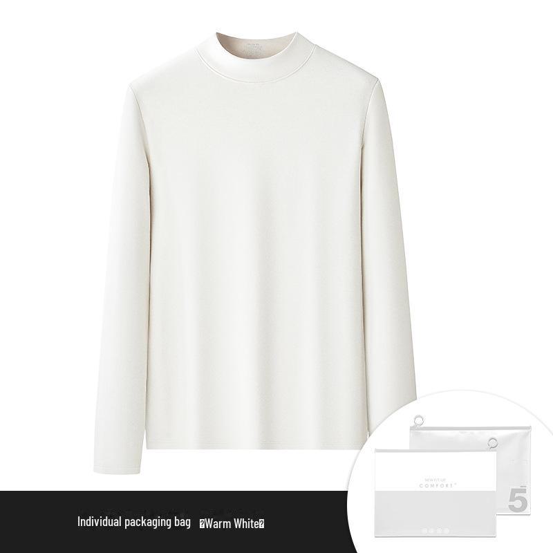 Silk-Enhanced Women's Wool Turtleneck: Warm, Velvet-Lined, Perfect for Autumn/Winter Layering.