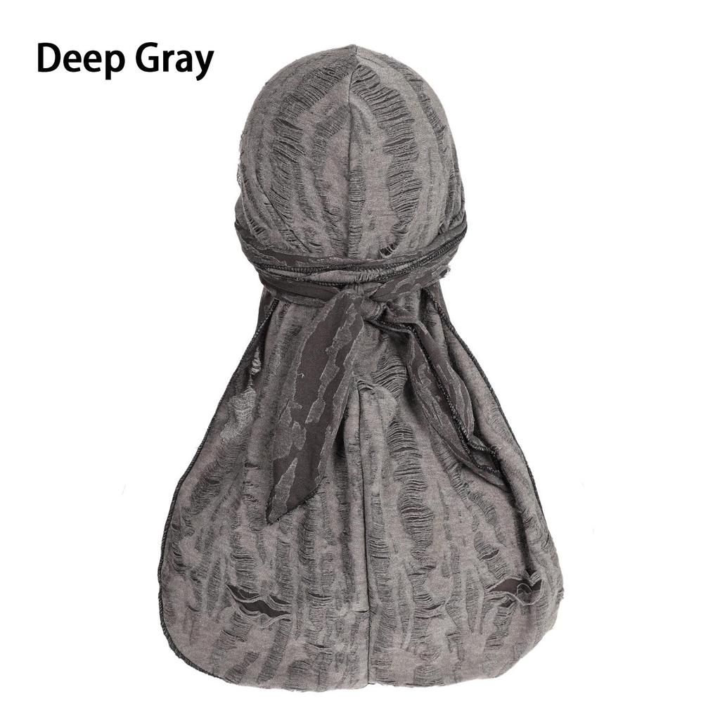 Эластичная повязка на голову с пиратской шляпой-хвостом для мужчин Durag