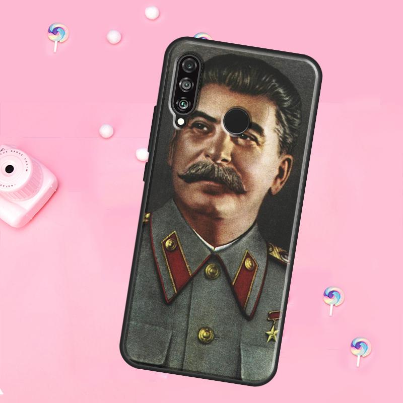 Russian Commander Stalin For Huawei Nova 12i 7i 8i 11i 12s Y73 Y70 Y90 Y60 Y72 Y61 Y91 9 10 SE P30 Pro P40 Lite Case