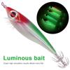 Luminous Fishing Lures Squid Jig Hook Bait Fluorescent Simulation Saltwater Fishing Accessories Shrimp Lure Carp Artificial Bait