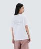 SNOWPEAK APPAREL Askin Женская футболка с коротким рукавом и надписью (S25Mwfts85) белый
