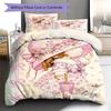 SaraKey Pattern Bedding,Quilt Set Quilt Cover Pillowcase Home Birthday Gift (1 * duvet cover + 2 * pillowcase, without core)