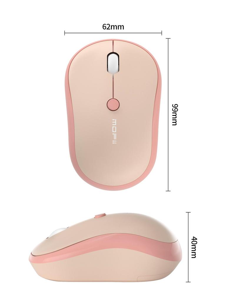 Беспроводная бесшумная мышь MOFI 2.4G — портативный выбор для левшей и правшей