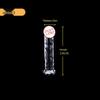 Yongai Crystal Transparent Simulation Dildo for Adults