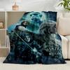 1PC Game Of dragon Fantasy Flannel Blanket Gift, Suitable for Both Men And Women, Soft Ideal for Beds And Sofa, Birthday Or Christmas Gift