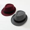 Новая шляпа-цилиндр Ji British Men's Top Hat Felt Hat для мужчин среднего и пожилого возраста Jazz Hat Casual Hat