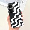 For Oppo Reno10 Case Luxury Colourful Painted Cover Soft Silicone Phone Case For Oppo Reno 10 Reno10 Pro 5G Back Cover Bumper