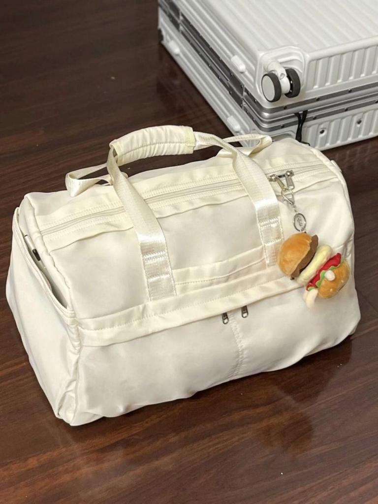 Женская дорожная сумка для фитнеса большой вместимости с отделением для влажных/сухих вещей