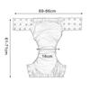 Adult Cloth Diaper Incontinence Pants Adjustable Nappy Cover Reusable Breathable Underwear