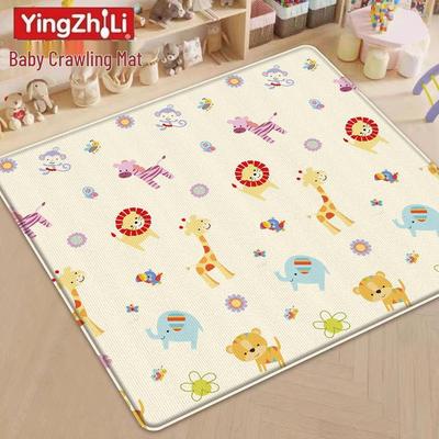 Складной толстый коврик для ползания Huaying 200x180 см - Подушка для пола из пены для младенцев и детей