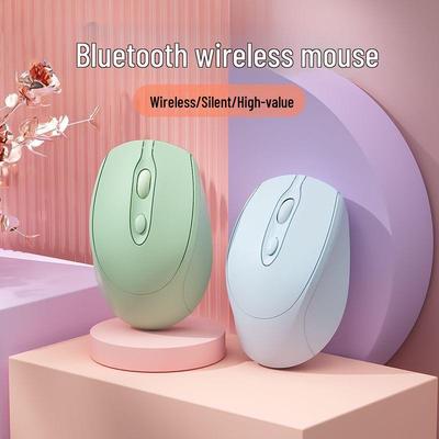Бесшумная двухрежимная мышь Morandi Bluetooth 2.4G для офиса, планшета и телефона с перезаряжаемым аккумулятором