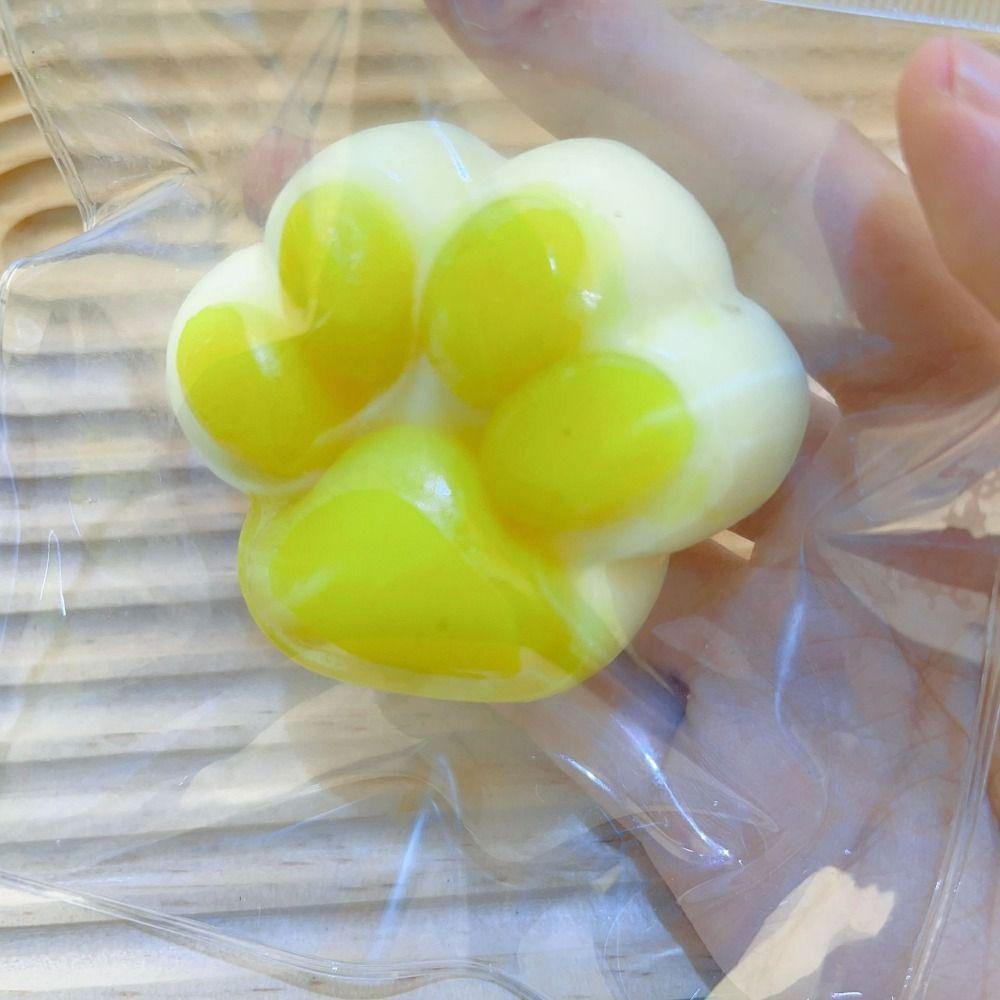 Мини Игрушка-Сквиши Хлеб Кошачья Лапка Гавайский Хлеб Медленно Восстанавливающаяся Игрушка Инс Кошачья Лапка Медленно Восстанавливающаяся Игрушка Подарок