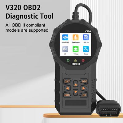 OBD2 Code Reader Многофункциональный V320 Цифровой Дисплей Универсальный Сброс Кодов Неисправностей Тестер Аккумулятора Двигателя Диагностические Инструменты Для Автомобиля OBD 2 Сканер