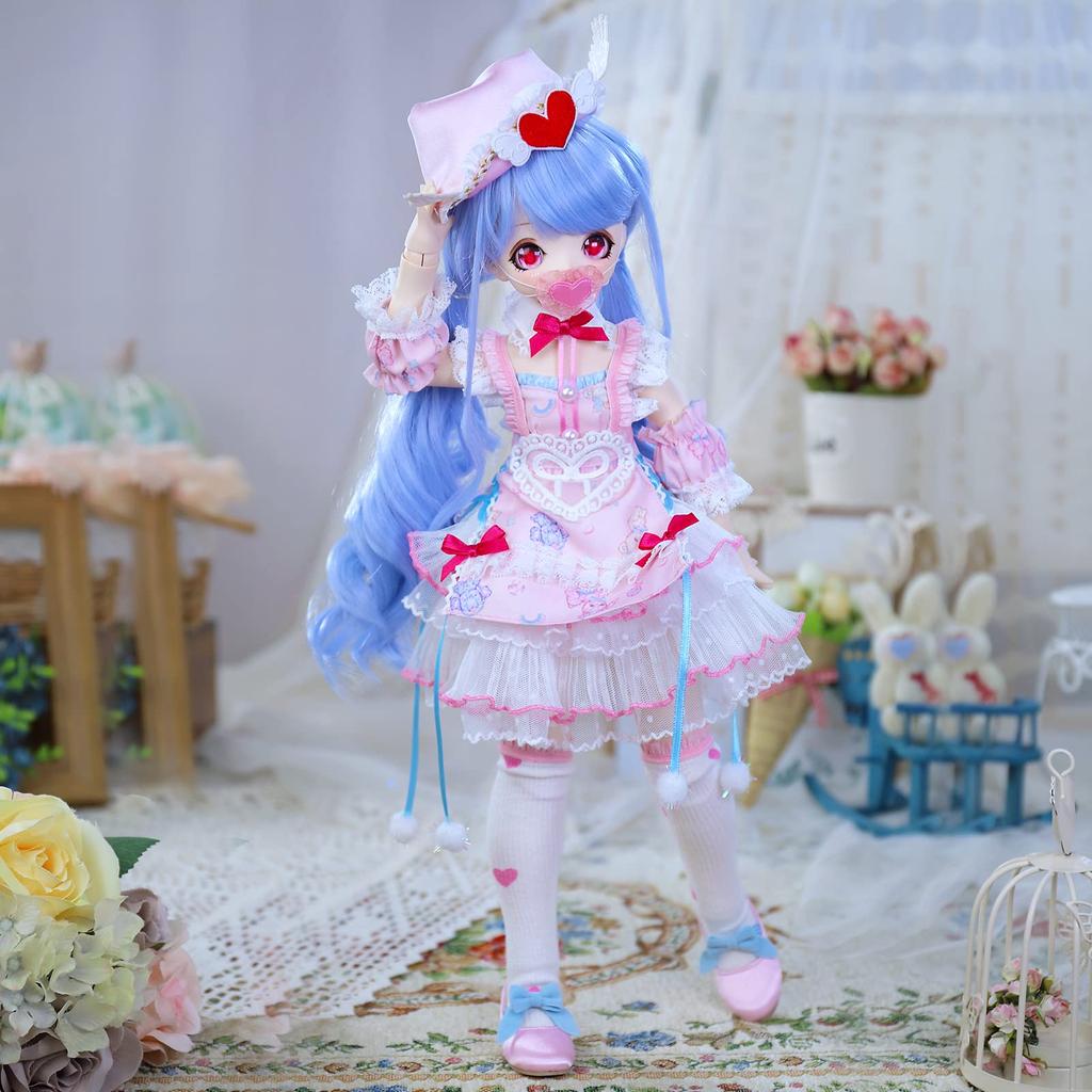 ICY Fortune Days Масштабная BJD Аниме Подвижная Подарок для детей от 8 лет Кукла 1/4, Стиль, Раскрашенная, Фигурка, (Kawaii)
