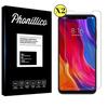 Screen Protector - Phonillico® - Xiaomi MI 8 - Pack of 2 - Tempered Glass - Scratch Resistant