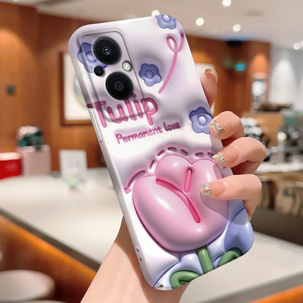 Универсальный чехол для телефона с пленкой, мультяшный модный дизайн, твердый корпус, полное покрытие камеры, противоударный защитный чехол для OPPO Realme OnePlus Infinix Tecno