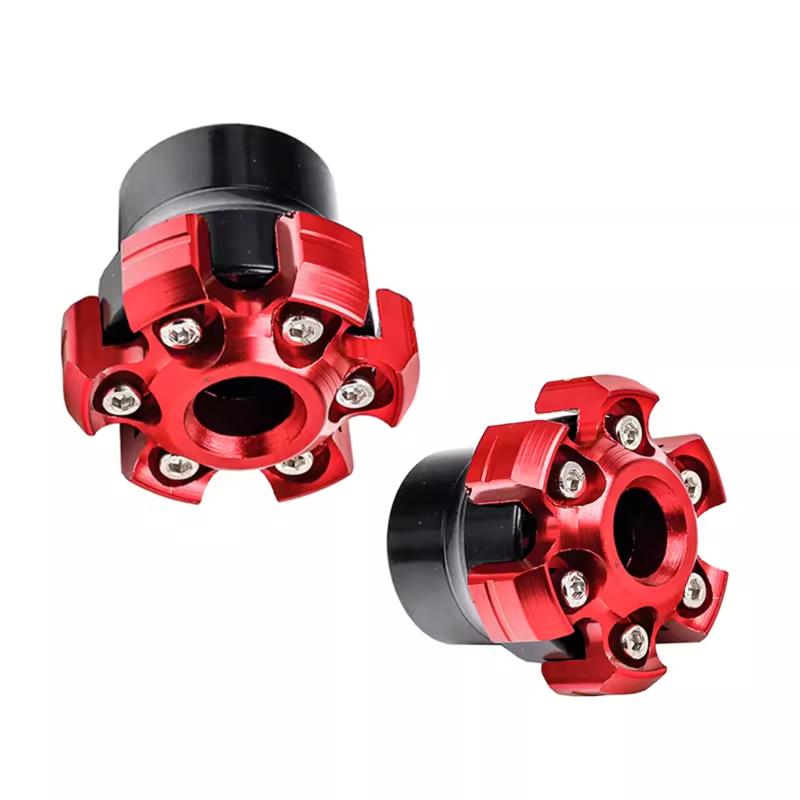 2pcs/pair Motorcycle Modification Anti Drop Cup Ghost Fire Electric Vehicle Front Shock Absorber Metal Front Fork Cup Decoration