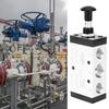 4R31010 2 Position 5 Way Pneumatic Air Hand Lever Operated Solenoid Valve
