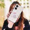 Защита объектива телефона Вращающаяся подставка Чехол для телефона Realme P3 Ultra 5G Зыбучий песок Мультяшный силиконовый Кикстенд Пылезащитный