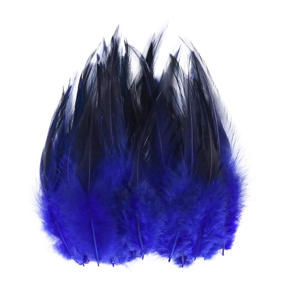 Натуральные куриные перья 10-15см Мягкие петушиные перья для шитья Карнавальные свадебные поделки Украшение для платья одежды